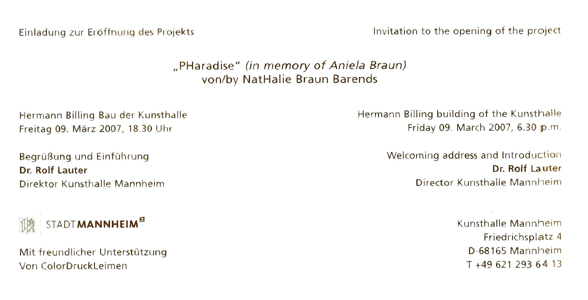 Invitation