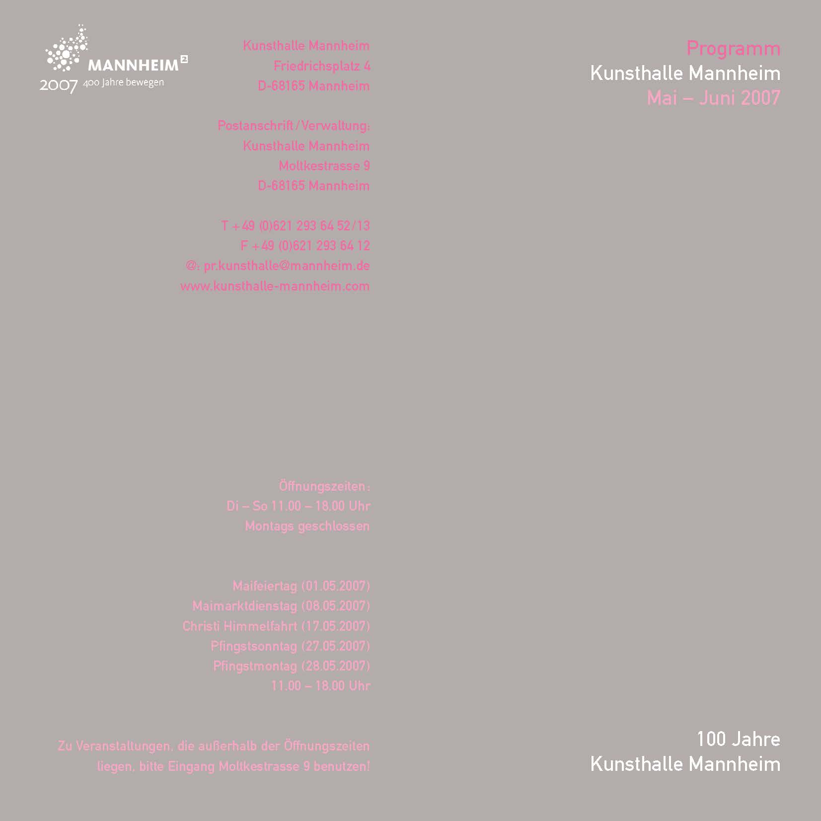 Program mAY jUNI